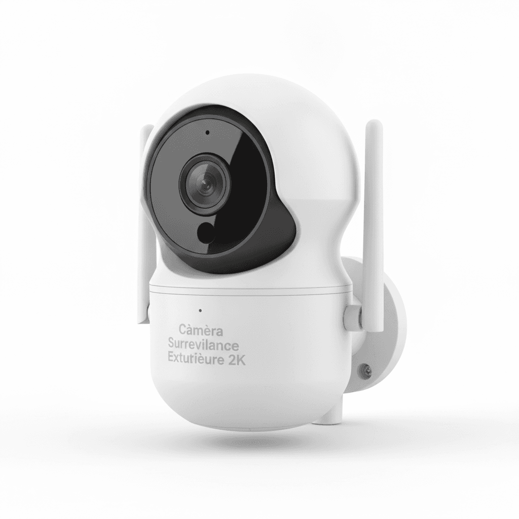 Caméra Surveillance Extérieure 2K