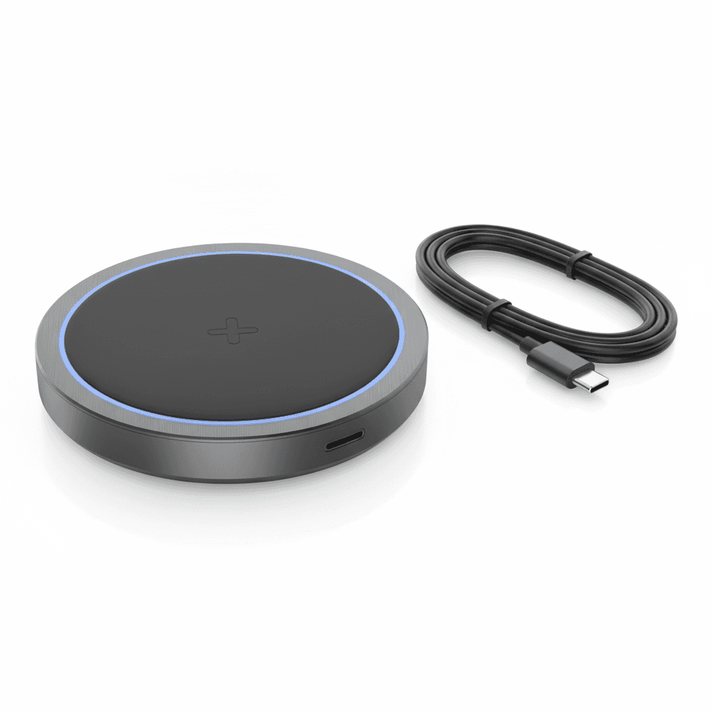 Chargeur Sans Fil Qi 15W Rapide