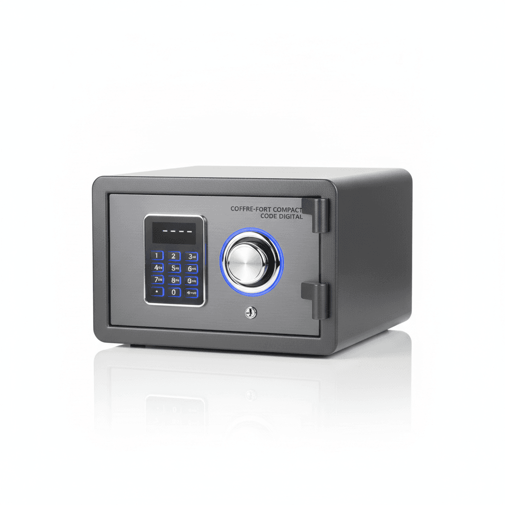 Coffre-Fort Compact Code Digital