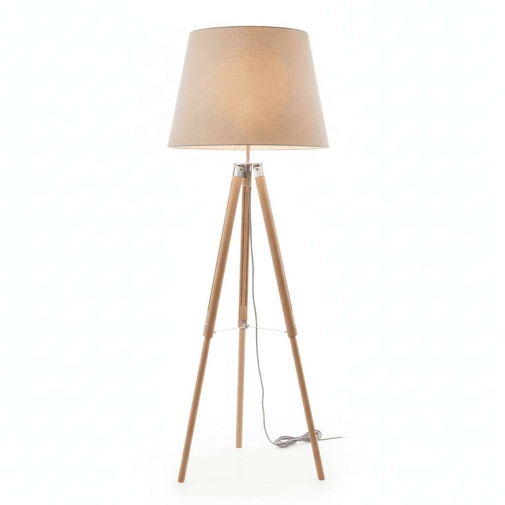 Lampadaire Trépied Scandinave