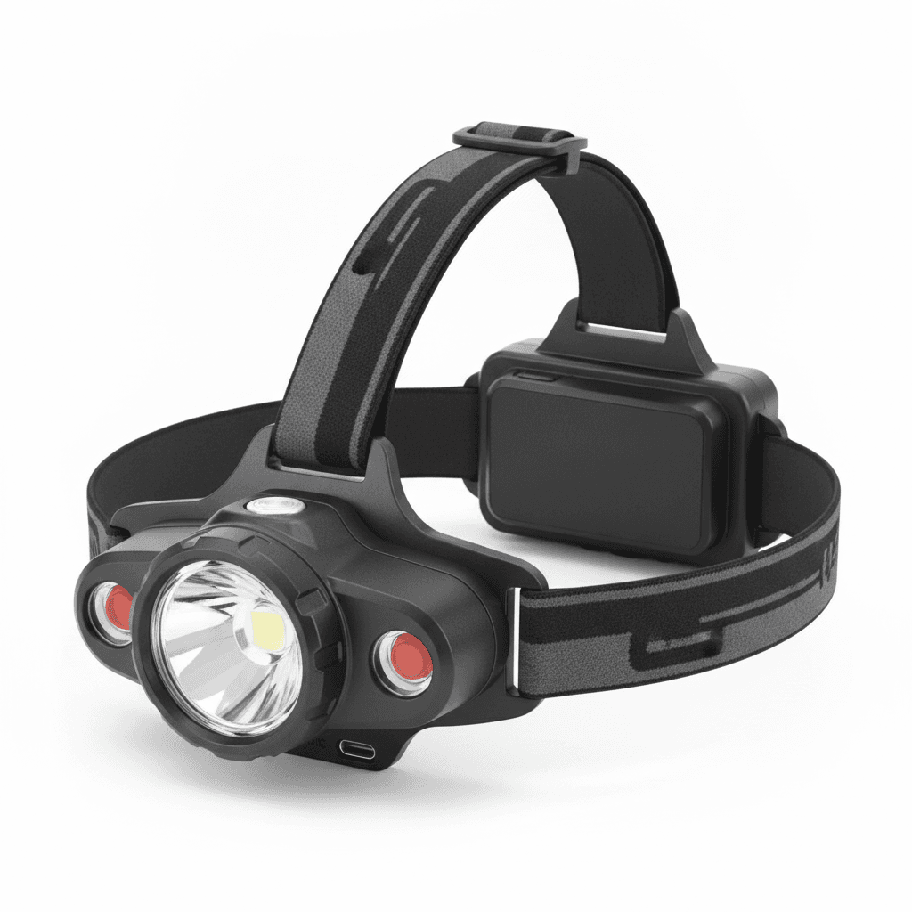 Lampe Frontale LED Rechargeable